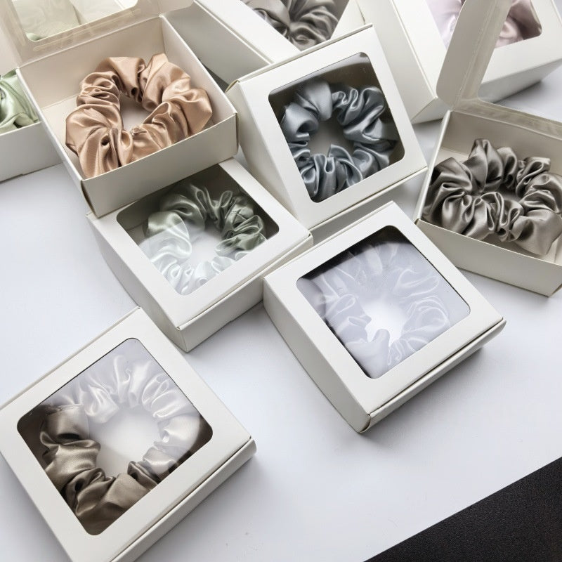 22mm Shiny Silk Hair Tie