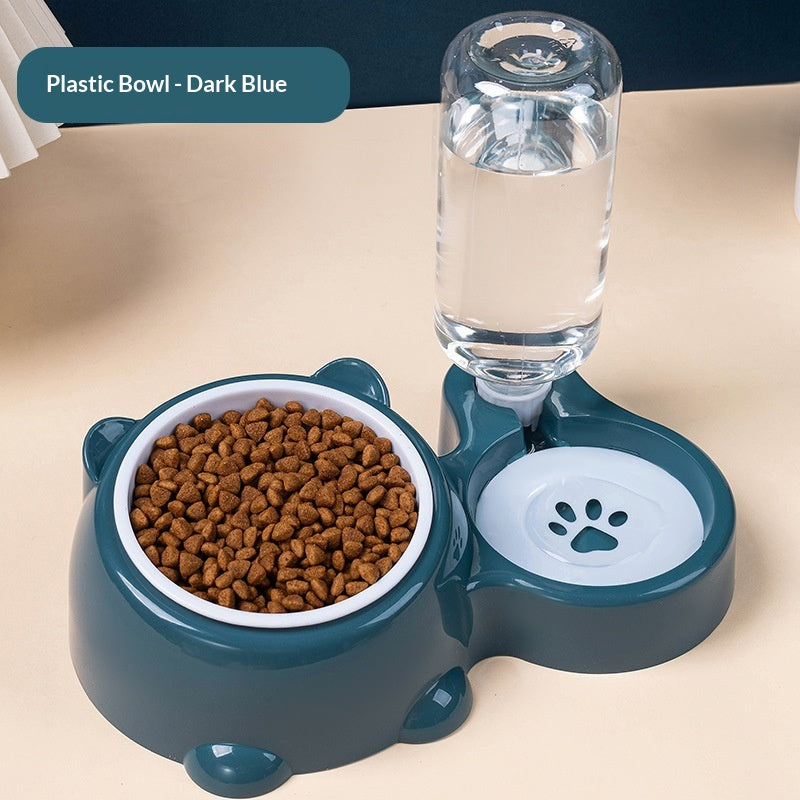 Animal 2-en-1 Distributeur d'eau et de nourriture