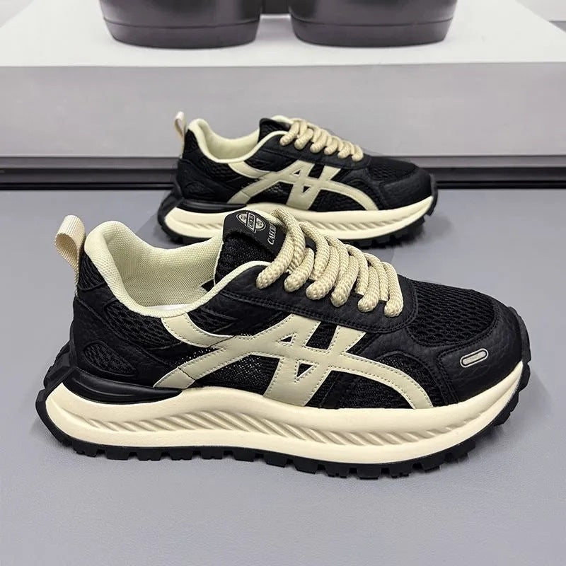 Chaussures décontractées de mode légère-luxe avec un mesh respirant
