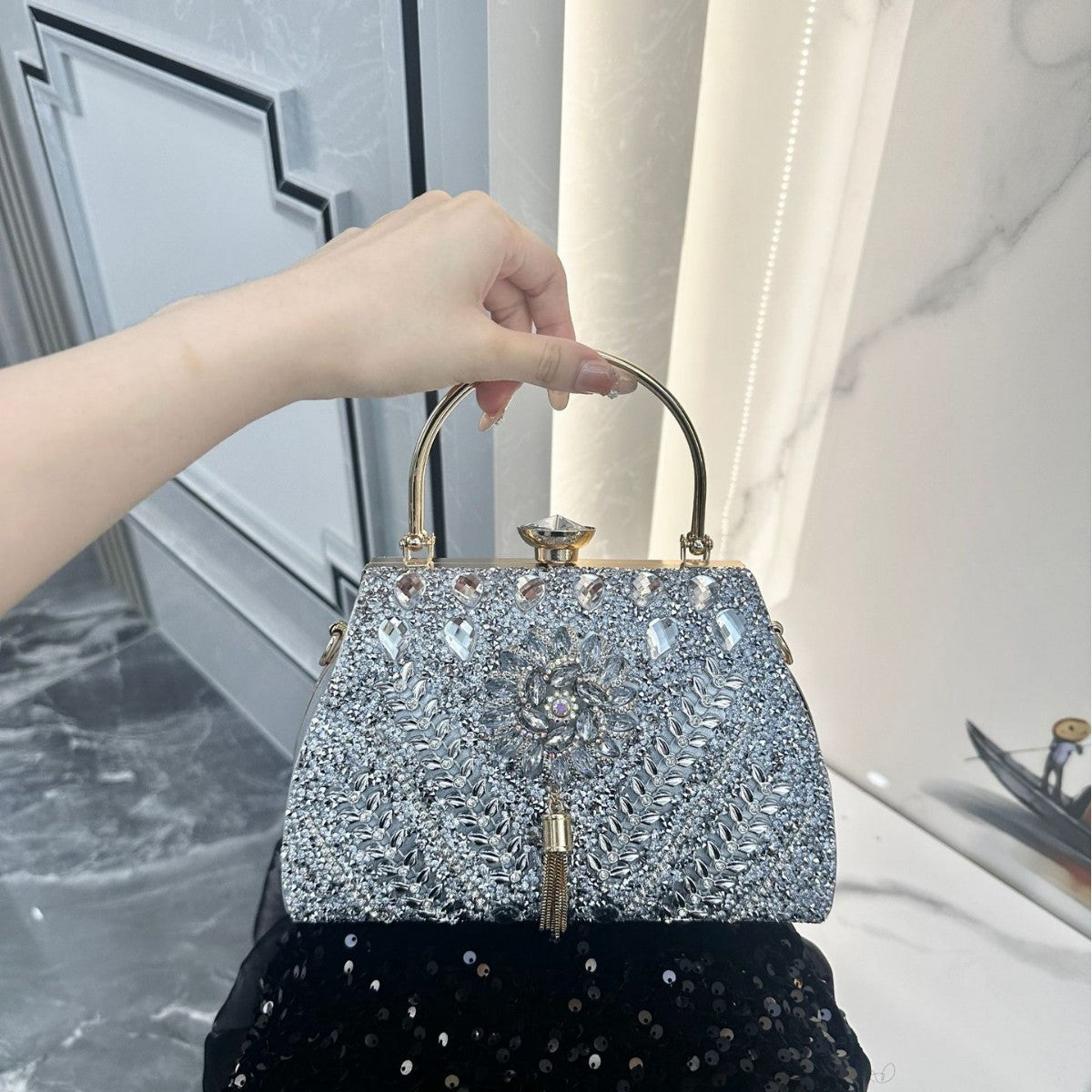 Women's Large Capacity Evening Bag