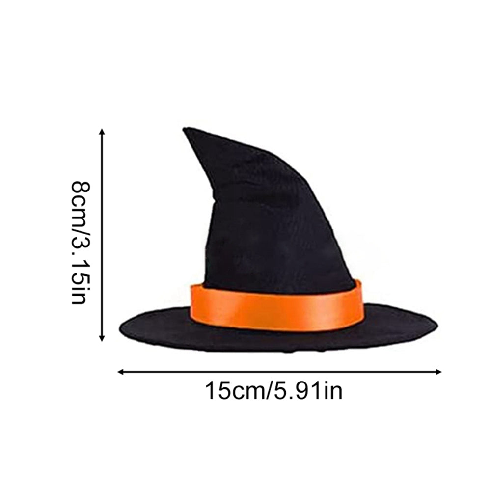 Animaux de compagnie Halloween Cape Hat Set Chiens Costume mignon Animaux de compagnie Halloween Fête Cosplay Vêtements Chats Dec