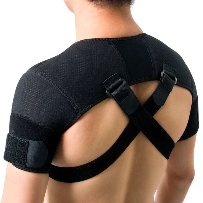 Epaule transversale réglable pour soulager la douleur du dos avec double paille et double épaule Sup