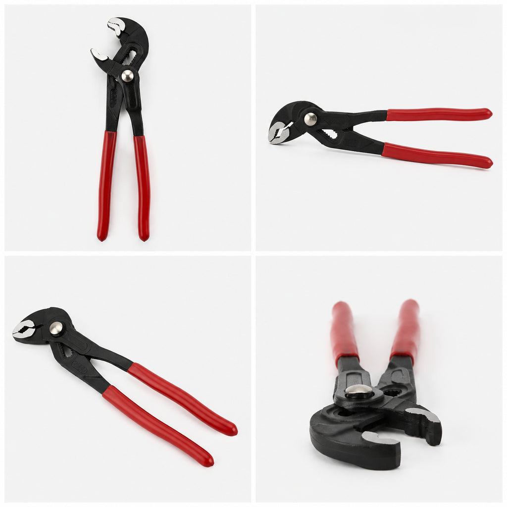 7inch Réglage rapide Pinces de pompe à eau Pinces de tuyauterie Fermeture de serrage pour la réparation à domicile