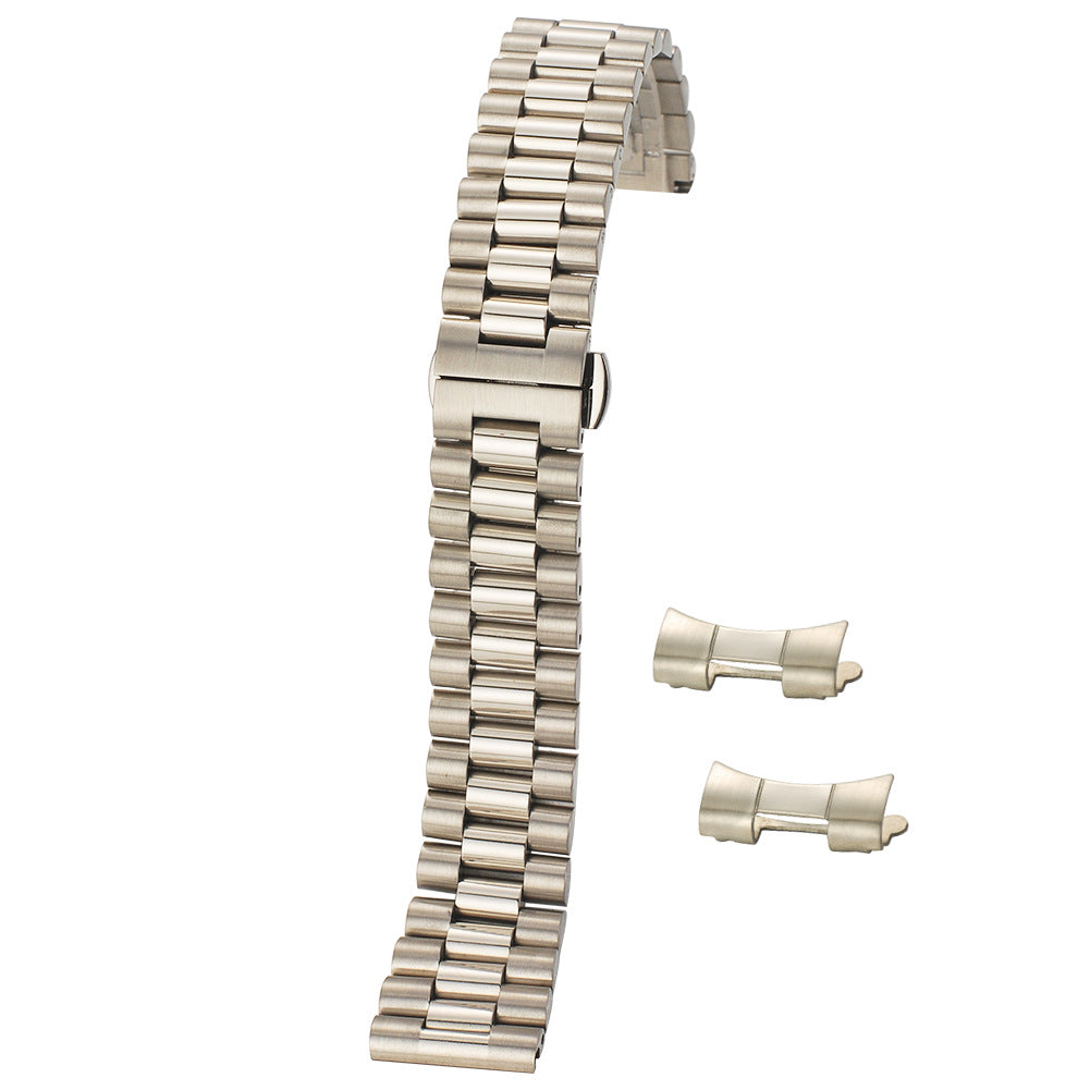 Bracelet de style bohème trois perles en acier inoxydable