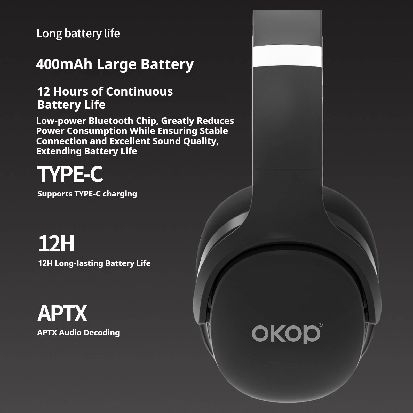 KP-H101 Casques Bluetooth haute qualité pour la vente en plein air