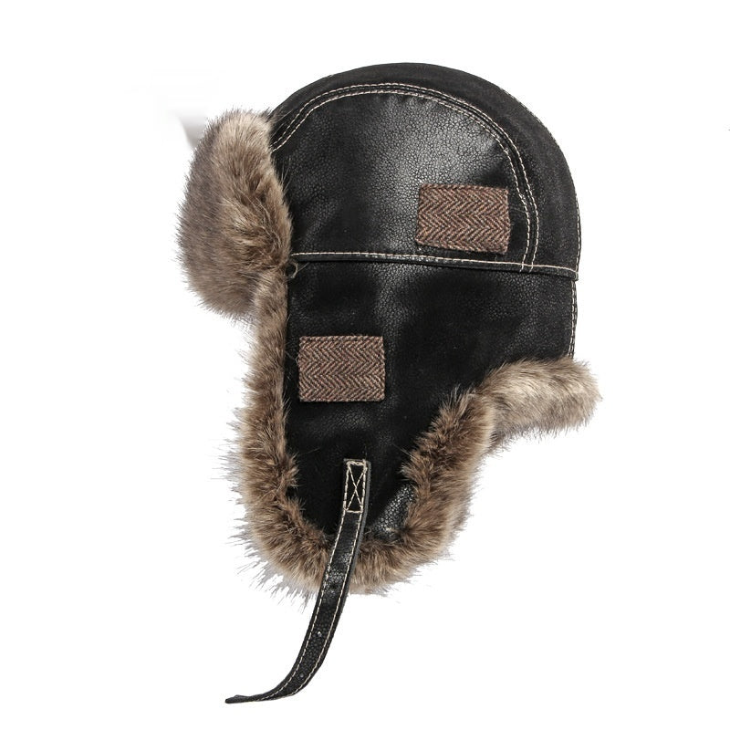 Style nord-est Hommes oreille d'hiver protection chaud Lei Feng Hat