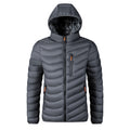 Manteau rembourré en coton de plus grande taille avec un capot amovible