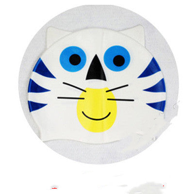 Silicone Cap de natation pour enfants Cute Caricature