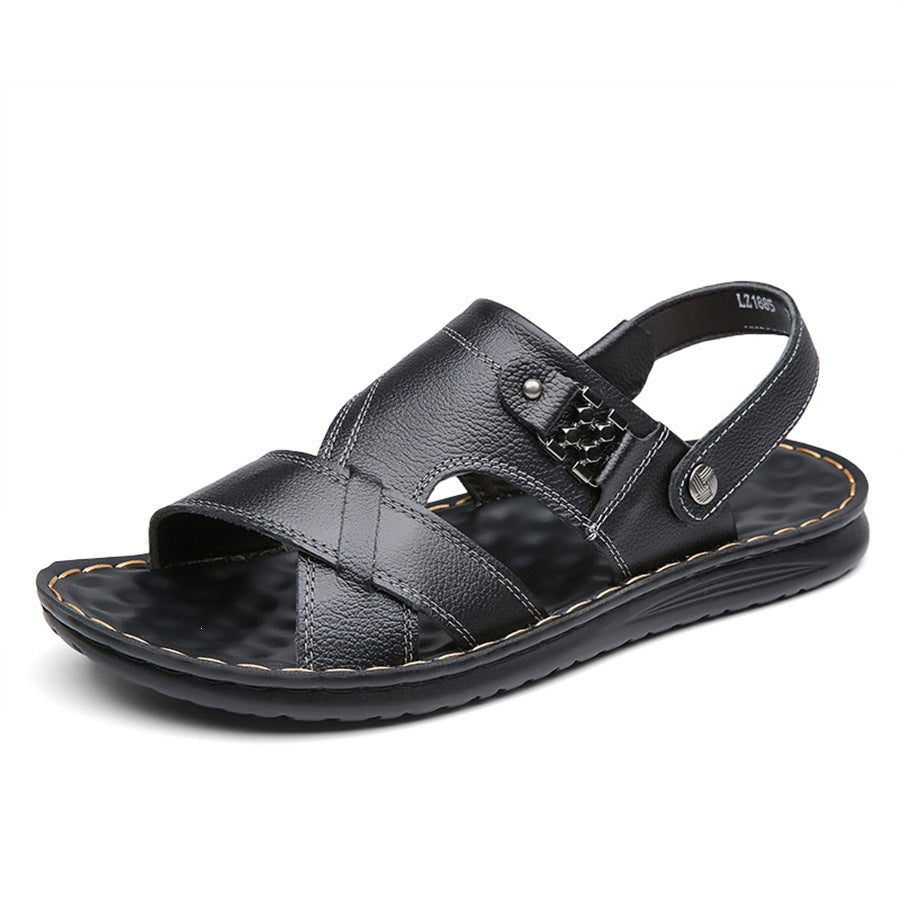 Chaussures de plage Non-dérapant et résistant à l'abrasion Sandales fashionable avec une semelle souple F