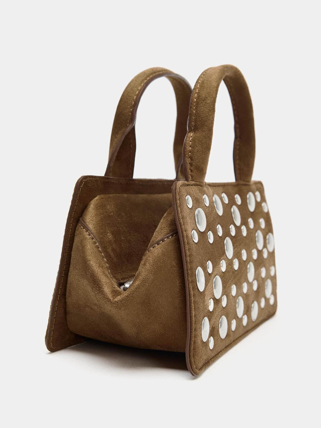 Sac à main de navette à rivet mode dans un style punk