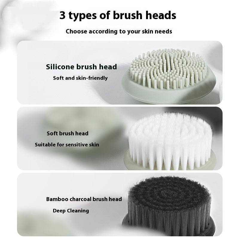 Nettoyer électrique visage visage lavage Silicone Instrument de beauté