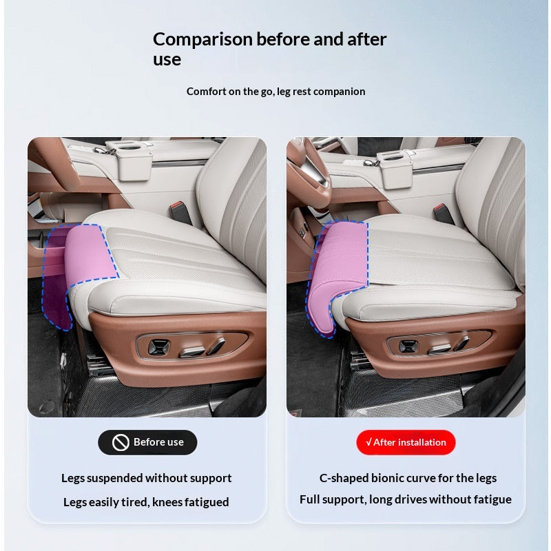 Siège auto Extension repose-pieds et repose- jambes pour soulager la fatigue pendant les longs trajets