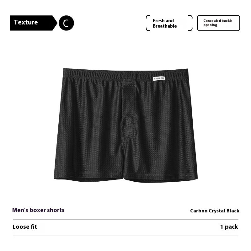 Pantalon en soie glacée Pantalon en nylon Boxers en soie glacée pour hommes