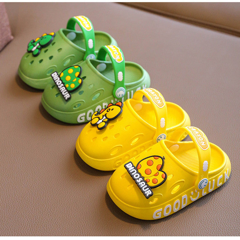 Mignon dessin animé Dinosaure Slipper pour les enfants