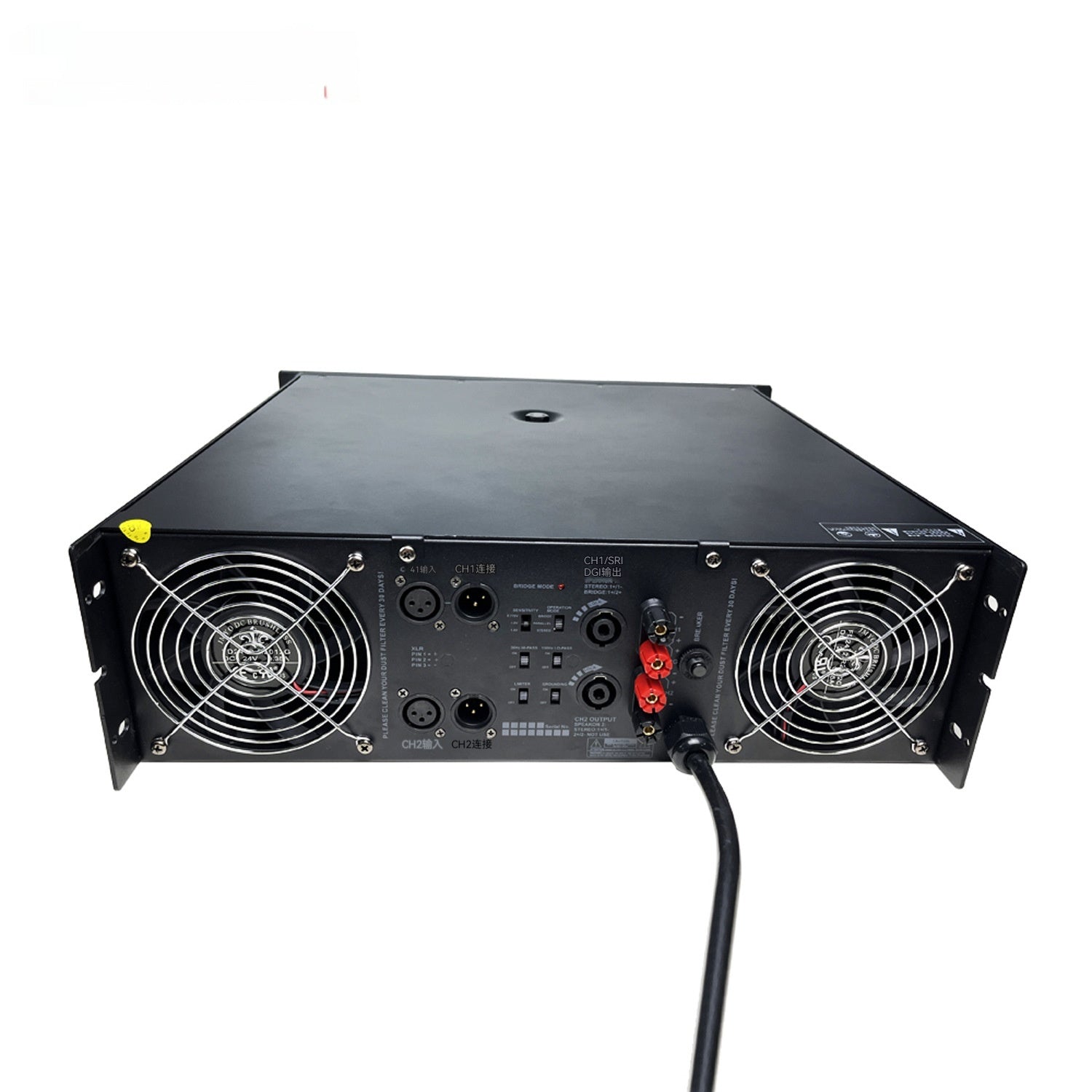 Amplificateur de puissance analogique professionnel pour la scène et l'utilisation de KTV