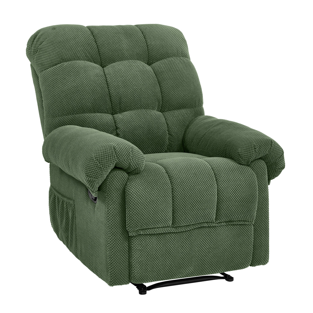 Chaise inclinatrice verte