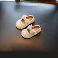 Summer Girls Pompes pour enfants Chaussures en cuir Princesse