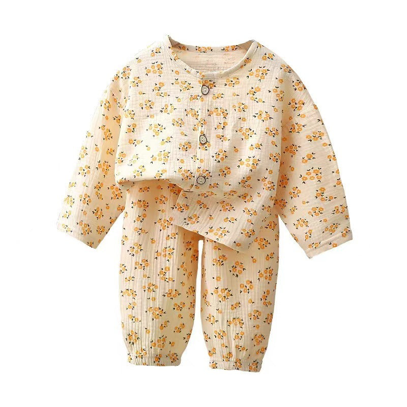 Set de pyjama pour enfants en coton cartoon