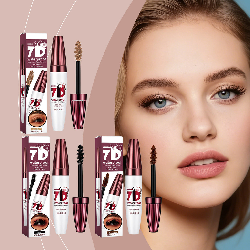 Série de mascaras tridimensionnelles épaisses Une variété de maquillage de couleur lisse