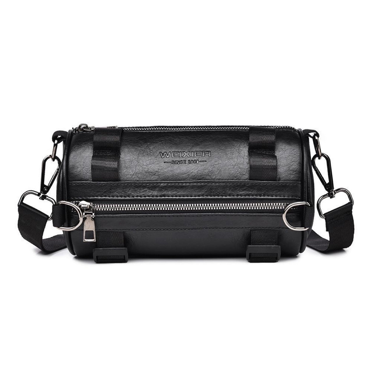 Grand-capacité Waterproof Crossbody à la mode Casual PU Sac pour Homme