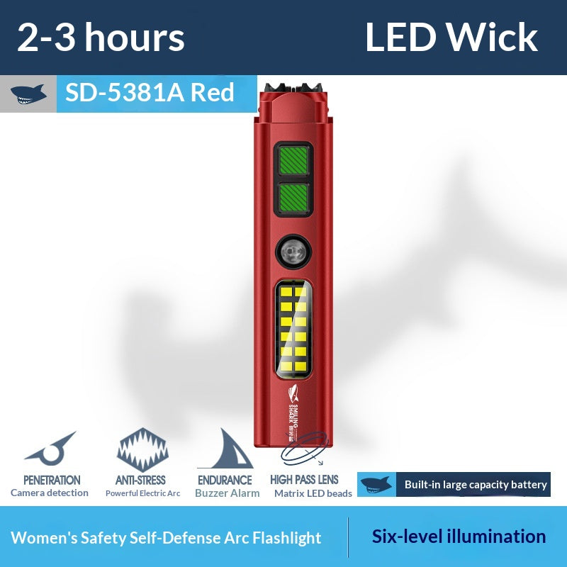 Lampe de poche à éclairage extérieur multifonction