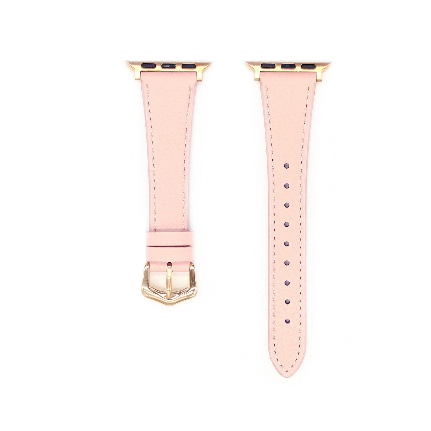 Cowhide Lychee-pattern Petite-waist Watch Strap