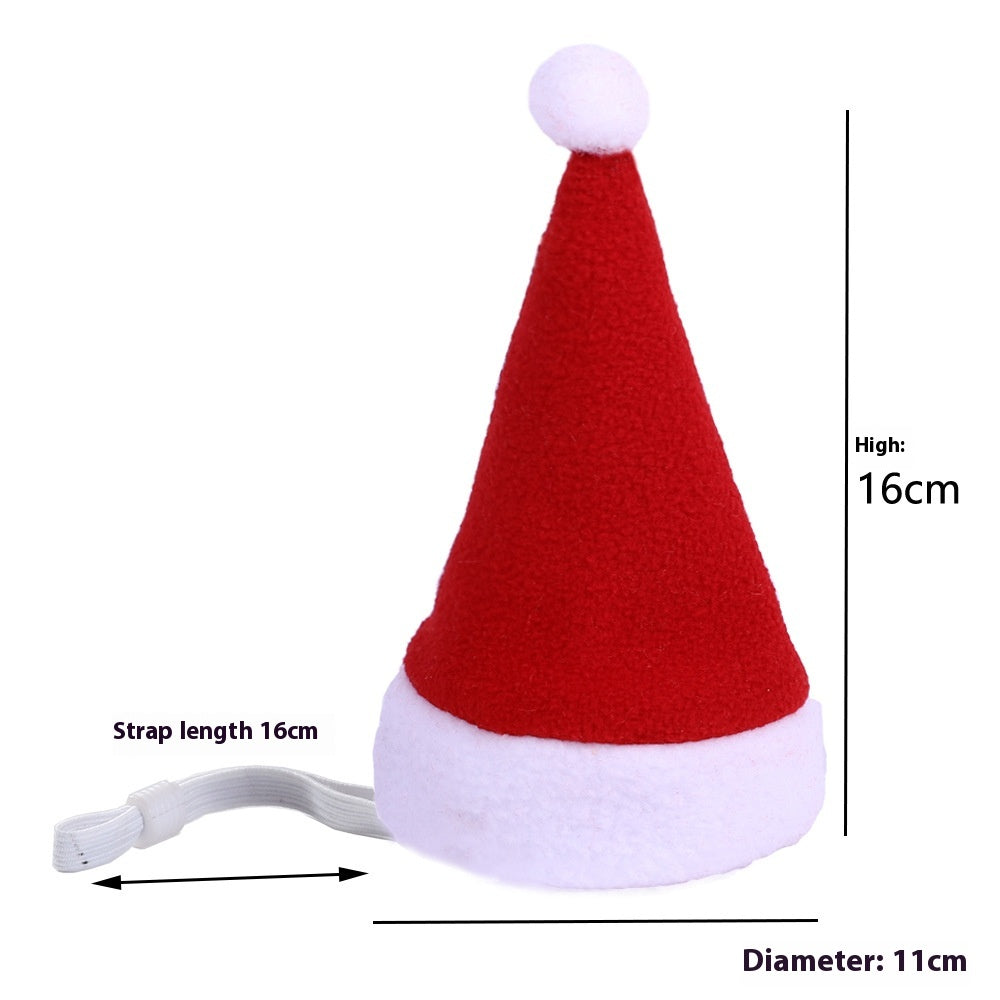 Chapeau de Noël multicolore