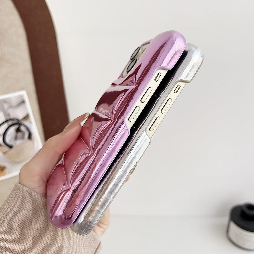 Applicable 17h Aurora Down Jacket Glossy High-End Téléphone Laser Case