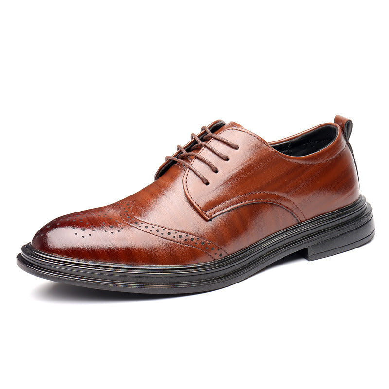 Chaussures de robe antidérapantes tendance pour hommes