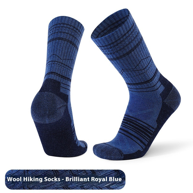 Chaussettes de sport chaudes en laine pour hommes et femmes