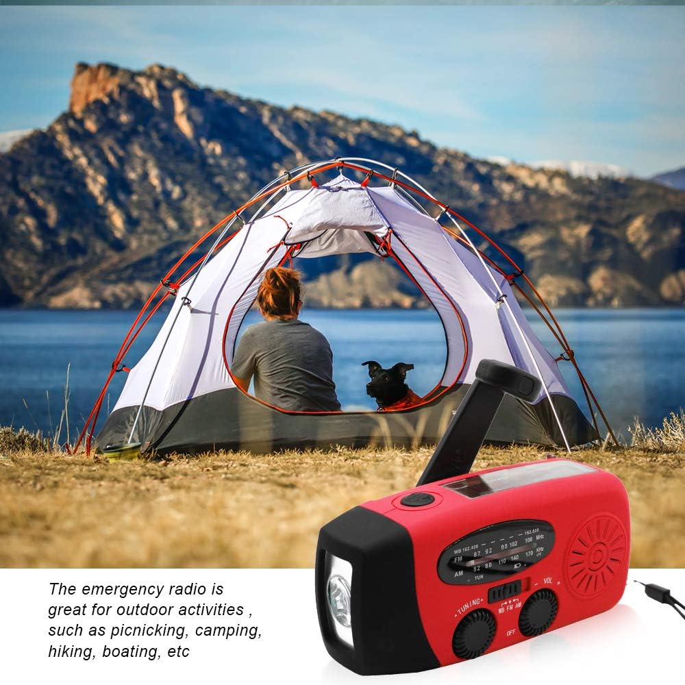 Radios solaires d'urgence portatives