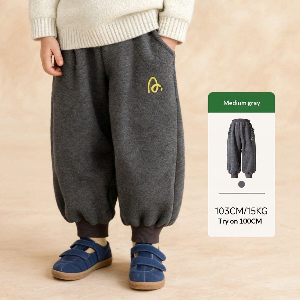 Chaud confortable et polyvalent pantalons de jogging pour garçons et filles