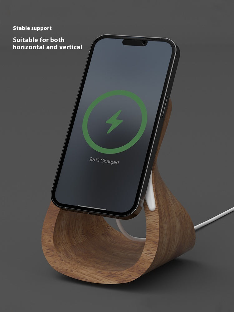 Bracket de recharge sans fil pour téléphone mobile magnétique créatif