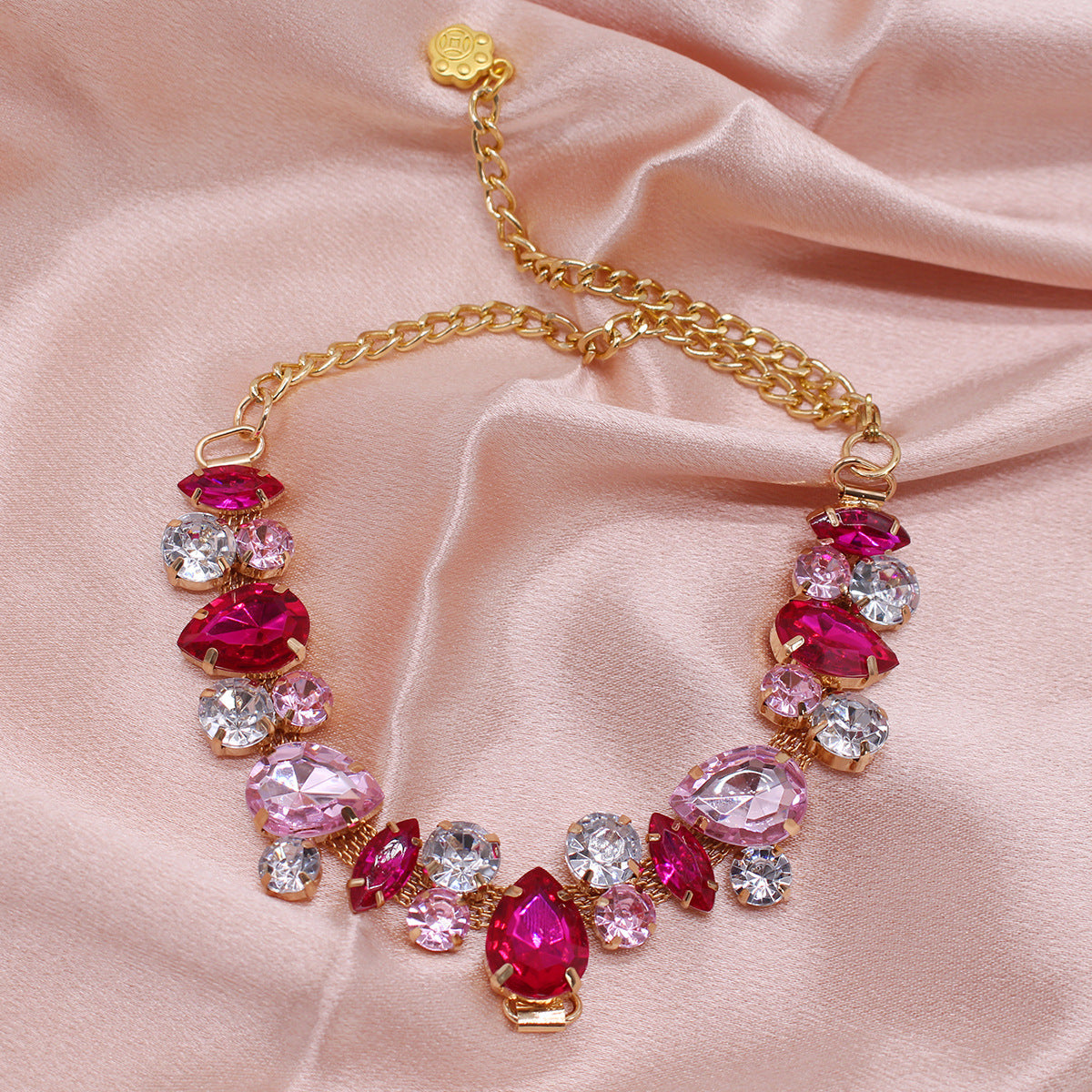 Chat et chien Gem Pearl Collier Princesse