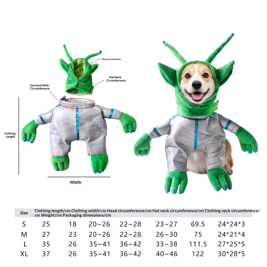 Déguisement pour animaux de compagnie Transformation de chat Funny Holiday Dress-Up Outfit