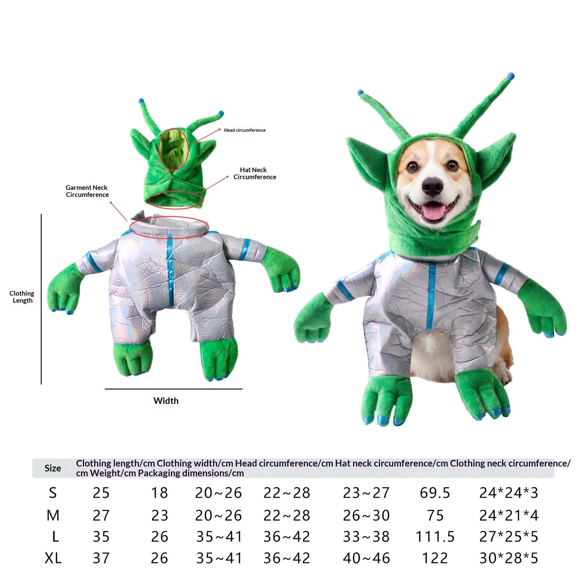 Déguisement pour animaux de compagnie Transformation de chat Funny Holiday Dress-Up Outfit