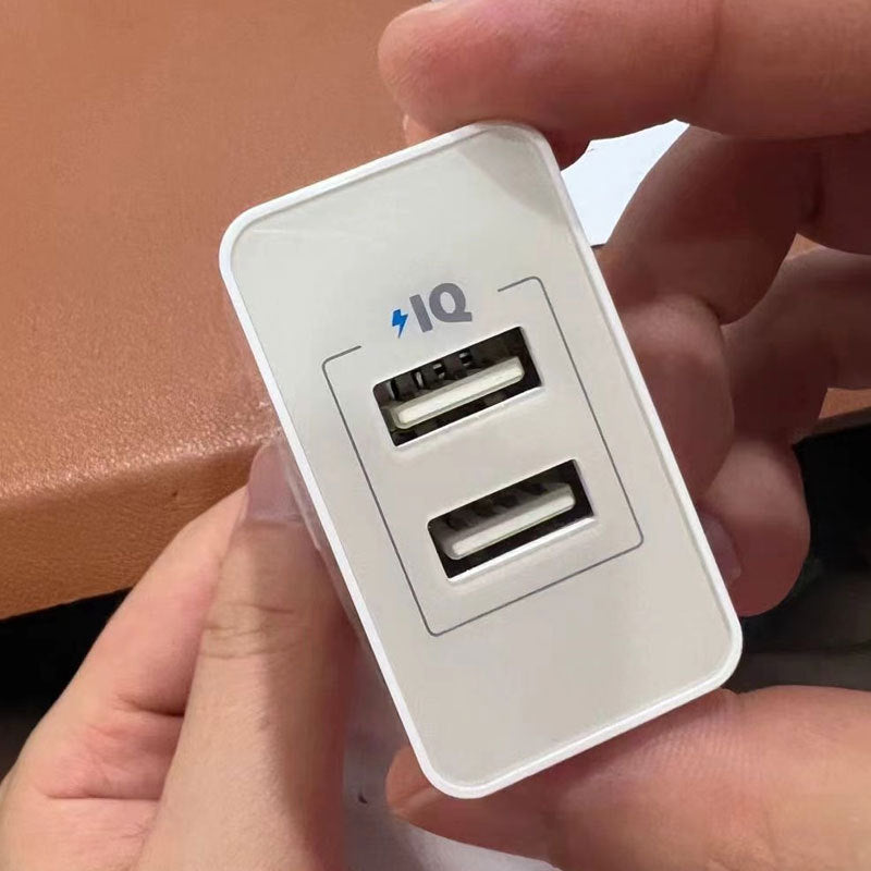 12W Dual Port USB Quick Charge Single Head Charger 2.4A Android Support Brand New