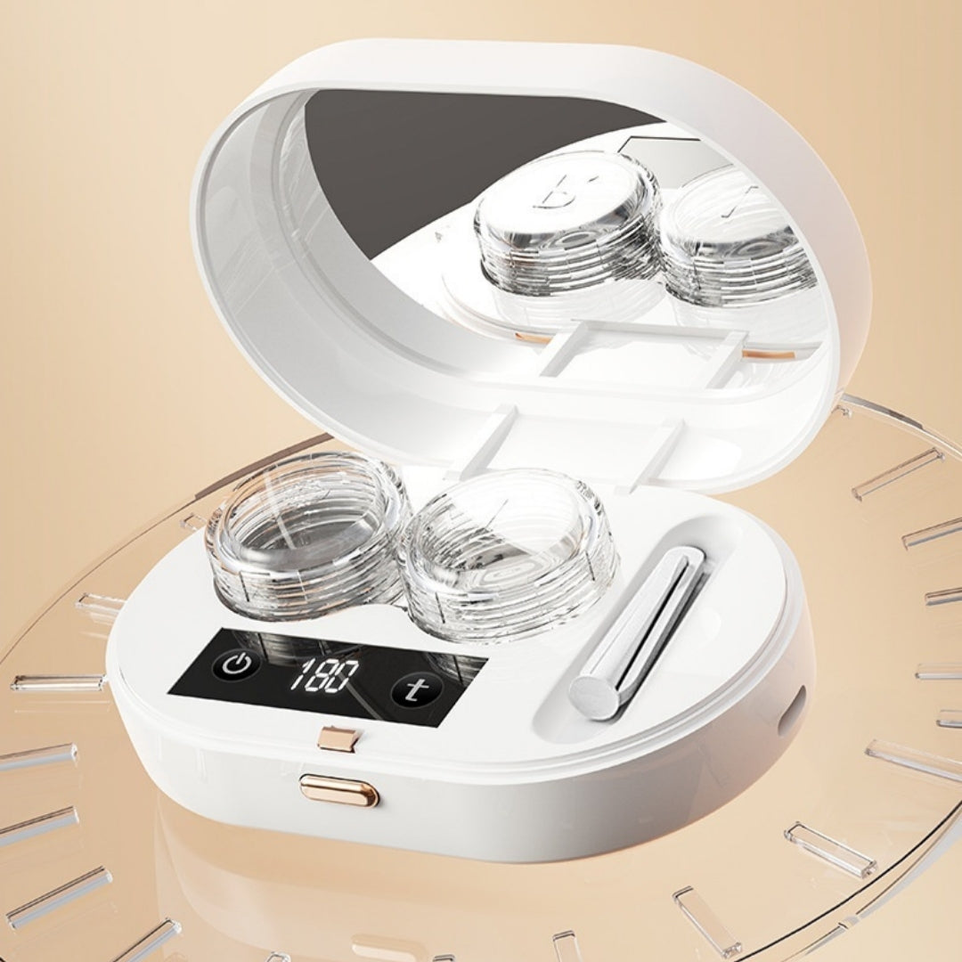 Nettoyeur de lentilles pliables entièrement automatique