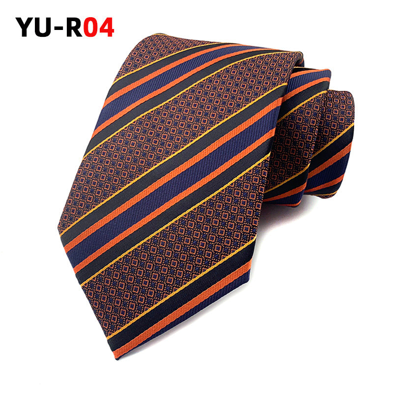 British Gentleman style rayé Mens Tie pour les costumes et Streetwear Coordination