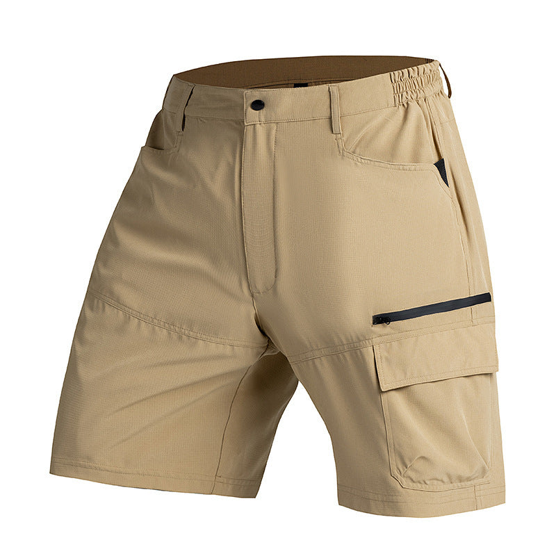 Short de travail sport respirant multi-poches pour hommes Quick-Dry Outdoor Running Casual Pantalons
