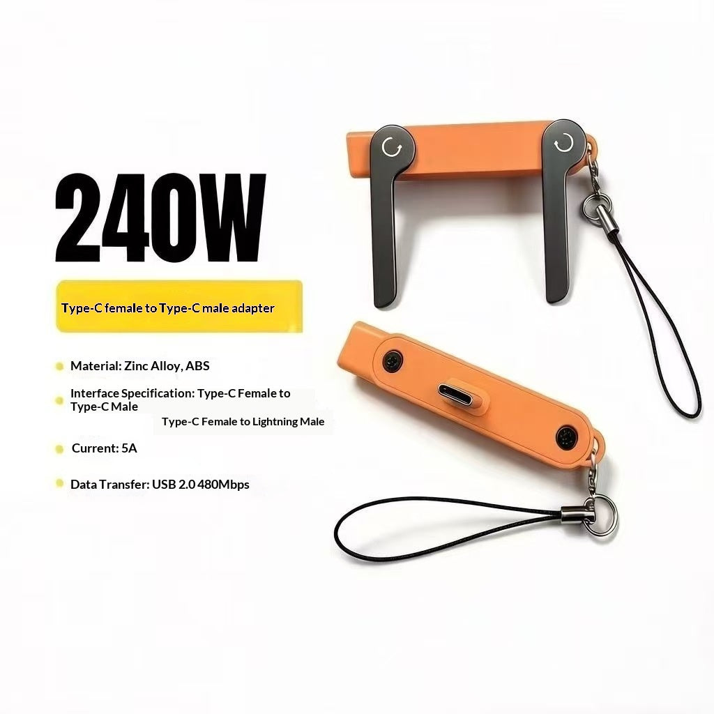 Adaptateur de câble de 240W pour recharger le téléphone