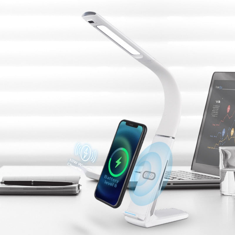 Lampe de table de chevet avec sortie intégrée