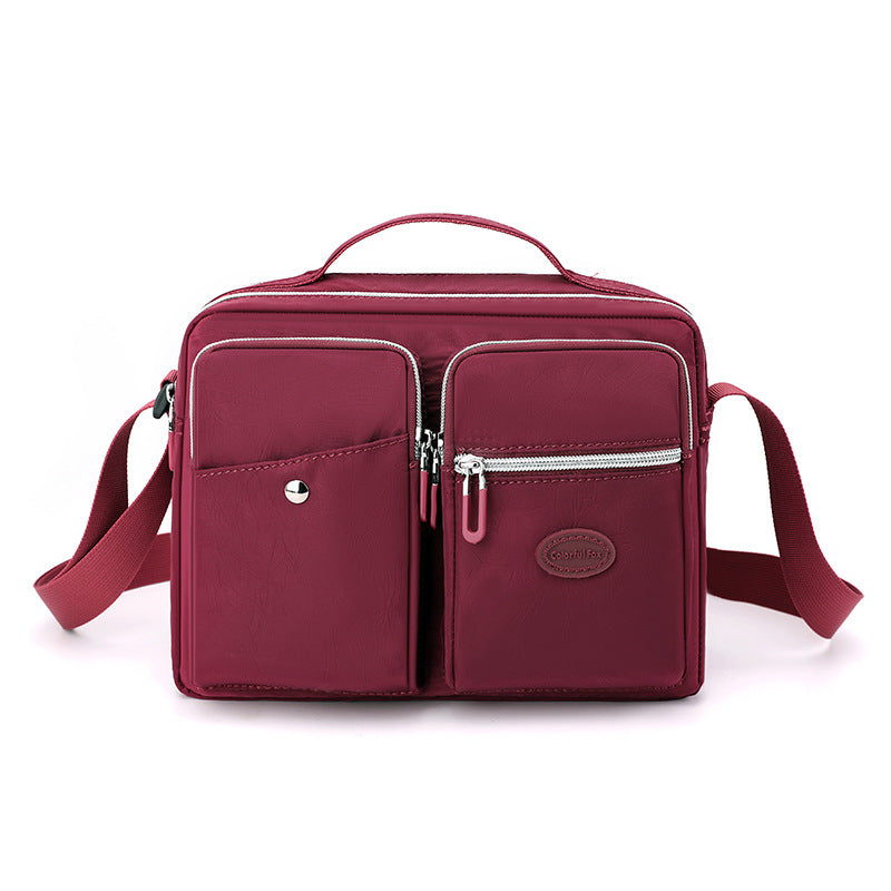 Sac croisé en nylon de grande capacité pour femmes