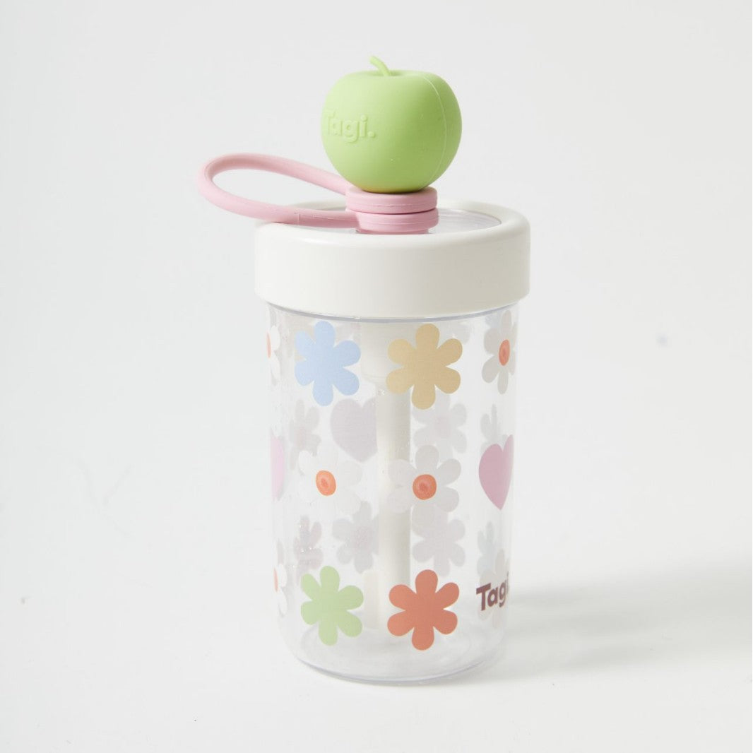 Coupe en paille Bouteille d'eau portable de grande capacité