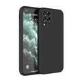 Coque de téléphone de protection arrière de couleur solide de mode simple