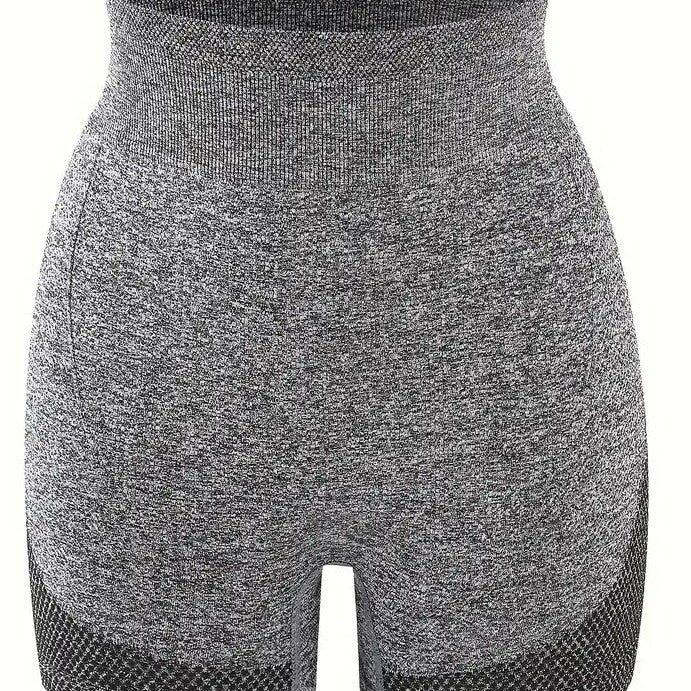 Short de yoga de sport sans couture à haute pression