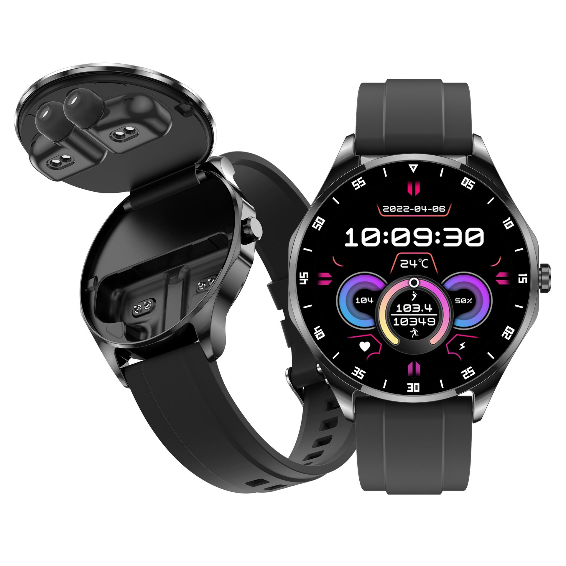 Casque Bluetooth 2-en-1 Smart Watch