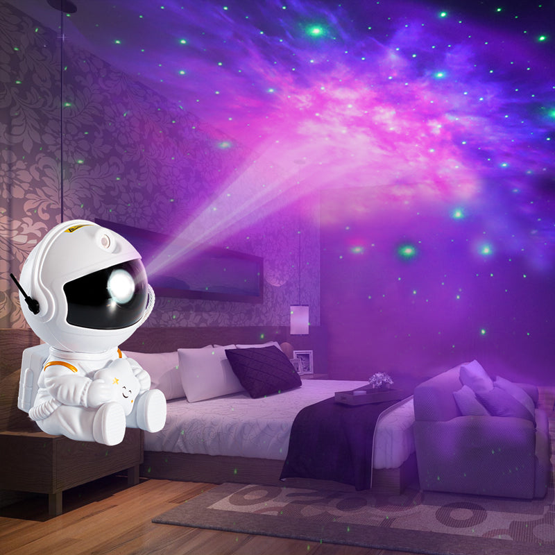 Mini version de lampe de projection d'étoile Astronaute Creative Don Atmosphere Decorative Lamp Co