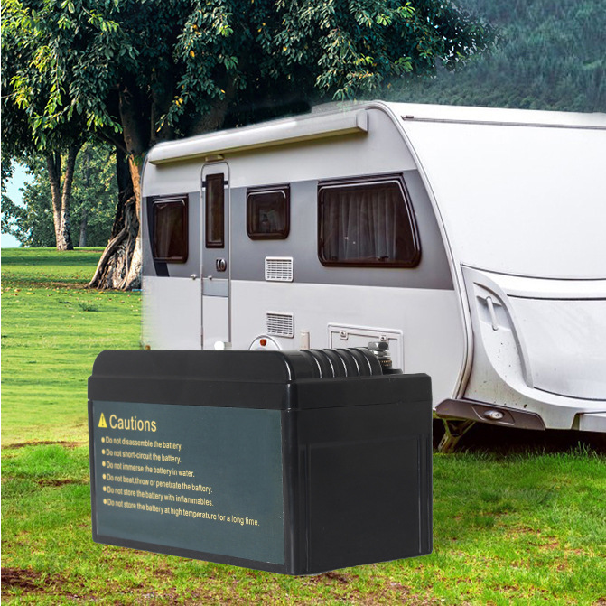 12V100ah Batterie de phosphate de fer de lithium
