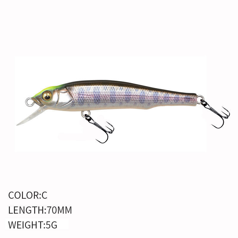 Submergé Mino Dummy Bait Horse Mouth Up
